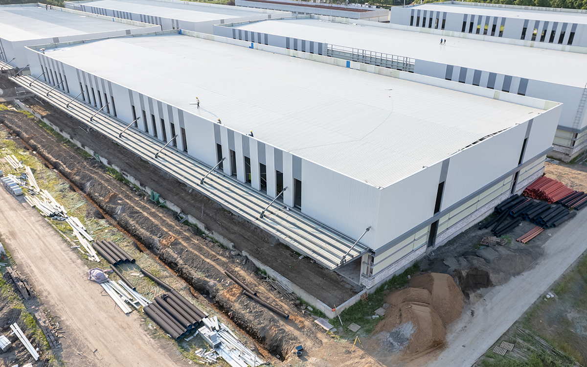 Factory Building Construction