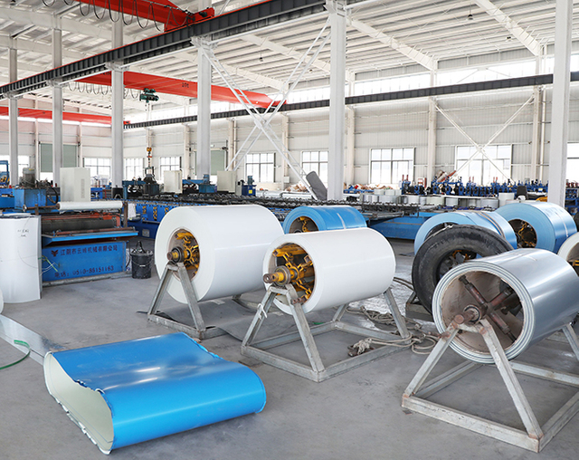 Skilled technician inspecting steel parts