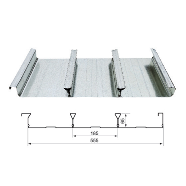 Steel Structure YXB 65-185-555