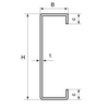 C Shaped Steel Series