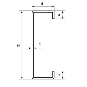 C Shaped Steel Series