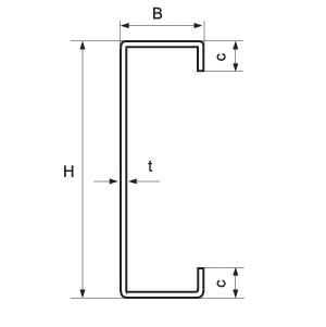 C Shaped Steel Series