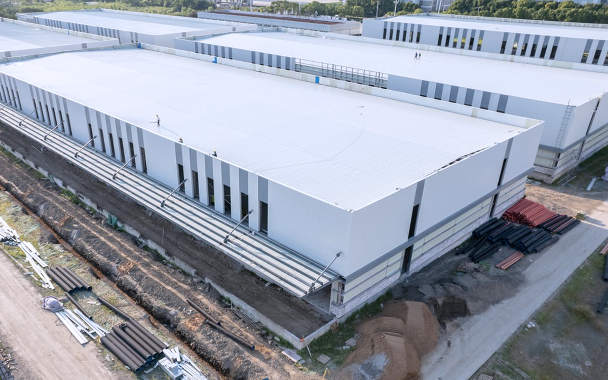 Factory Building Construction