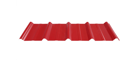 PVDF-Coated Corrugated Steel Plate Commercial Roofing